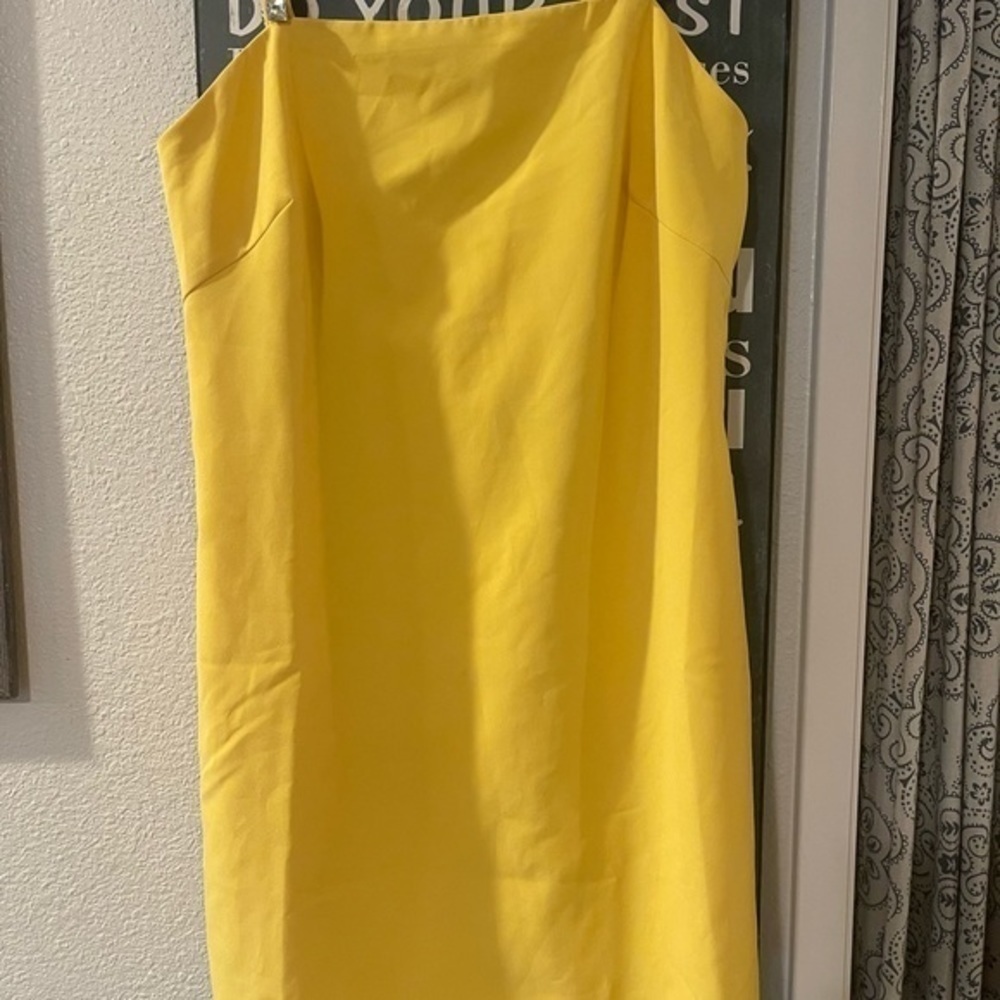 BHLDN Sachin & Babi Stacia Dress Yellow NEW - Picture 3 of 6